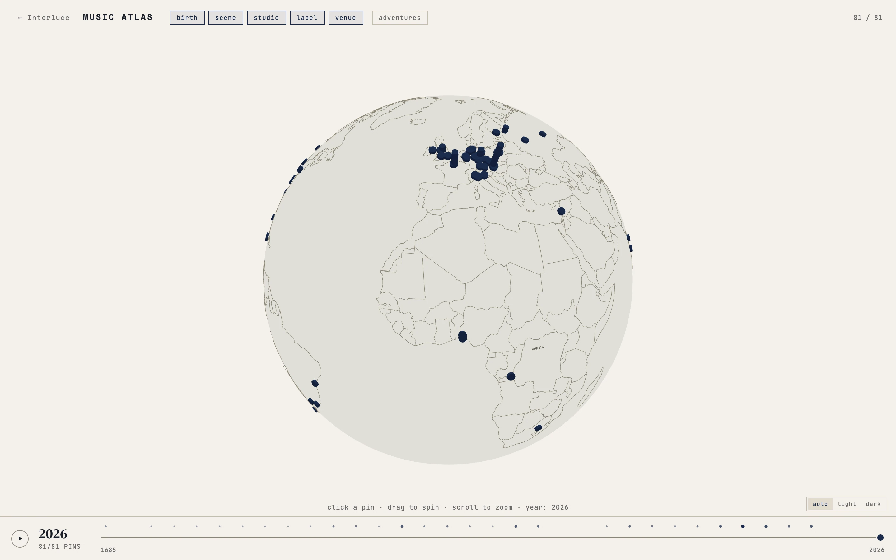 Music Atlas